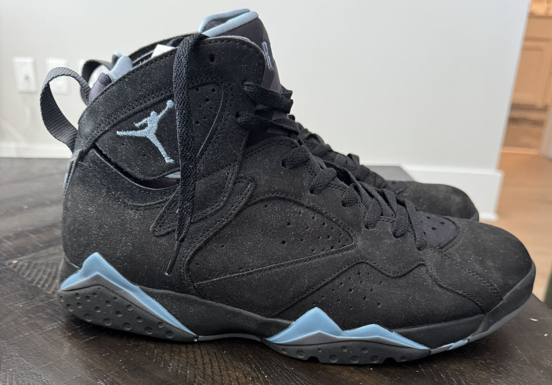 Nike Air Jordan 7 Retro Black University Blue