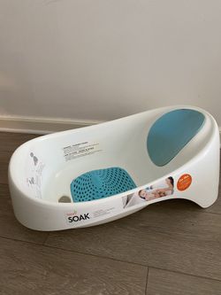 Baby bathtub 3 stages from newborn boon soak