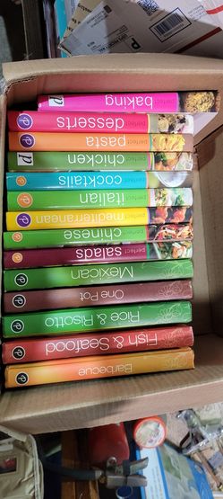 Set of 14 cookbooks, Perfect Condition