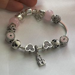 925 sterling silver plated bracelet