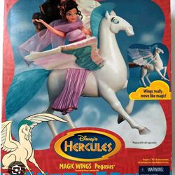 Disney's Hercules Magic Wings Pegasus NRFB