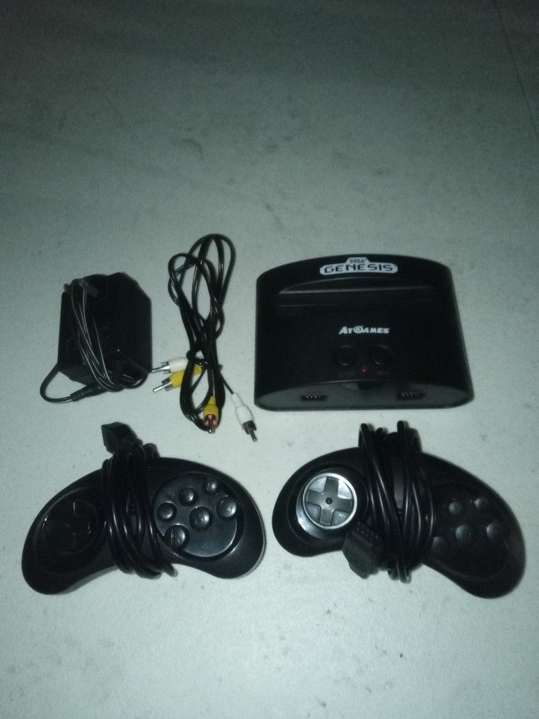 At Games Sega Genesis Console