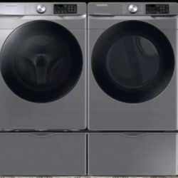 Samsung Washer/dryer Set With Pedestals