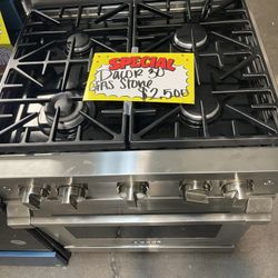 DACOR GAS STOVE 30’