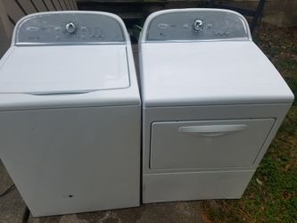 Washer and dryer