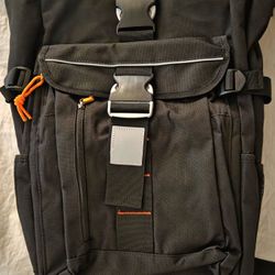 Ballistic Rolltop Backpack with Waterproof Interior Lining