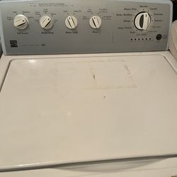 Kenmore Electric Washer - white & Kenmore Gas Dryer - white