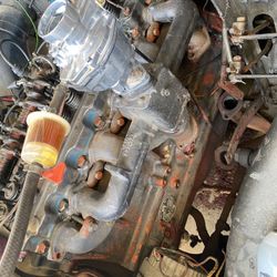 1949 Chevy 216 Intake And Split Manifold With A New 216 235 Carburetor 1950 Chevy Parts