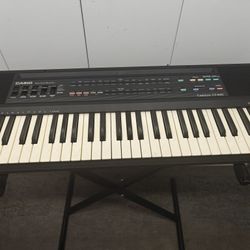 Vintage Casio Casiotone CT-640 Pulse Code Modulation Keyboard MIDI 465 Tone Bank