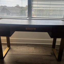 Brown Wood Desk
