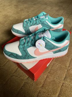 Nike Dunk Low ME Washed Teal Men’s Size 10 Deadstock