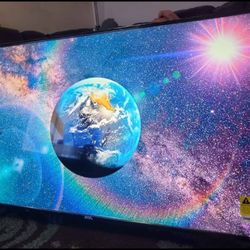 55" roku smart tv 4k basically new less than 2 months old no legs it was mounted great quality pic no scratch.  Still have plastic protection around t