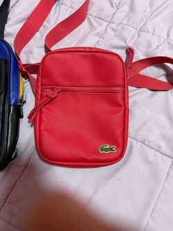 Lacoste Red Crossbody Shoulder Bag