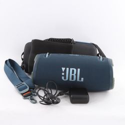 JBL Xtreme 3 Portable Bluetooth Speaker Blue with Charger Strap Case (FPP012812)