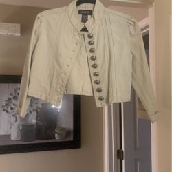 Cute Tan Short Jacket