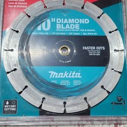 Makita Dimond Blade. 10 inch 