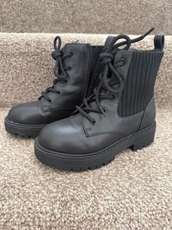 Girls INC Black Boots Size 11