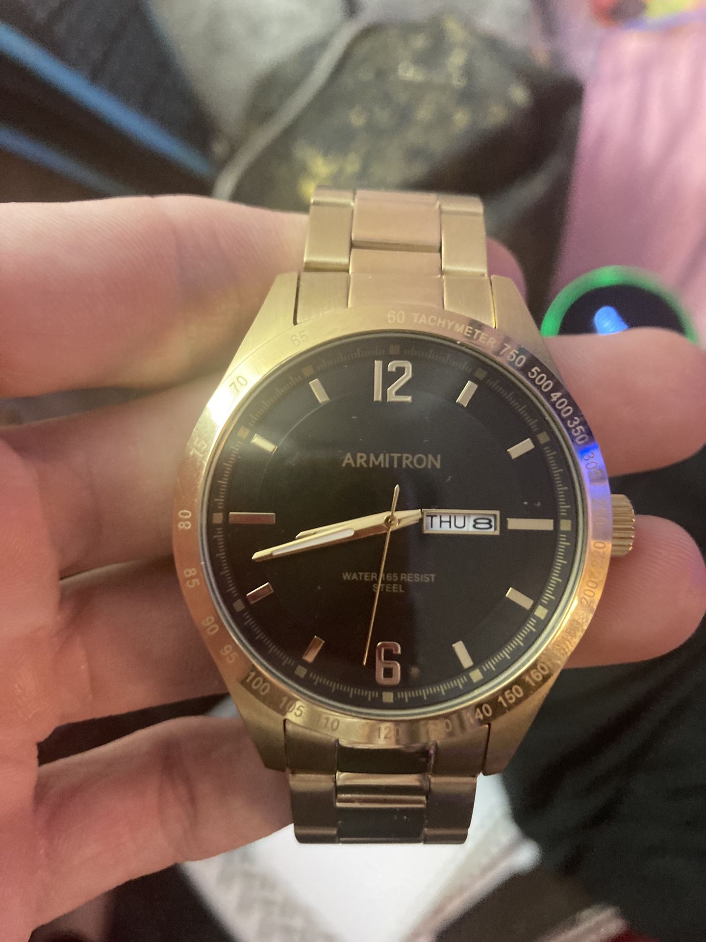 Armitron Water 165 Resist Stainless Steel Watch