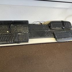 Computer Keyboard USB HP, Dell, Logitech, Microsoft 