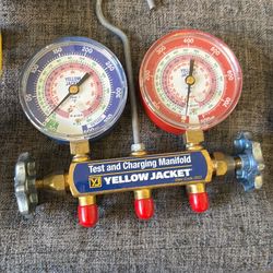 Yellow jacket hvac gauges