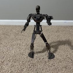 Terminator Scrap Metal Parts Art Figure 