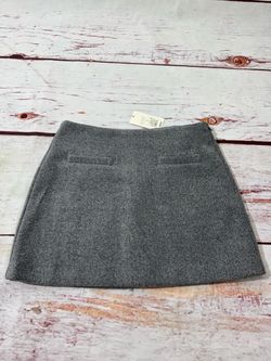 Women's Brushed Boucle Mini Skirt A New Day Bottom Heather Grey Sz 4 Target
