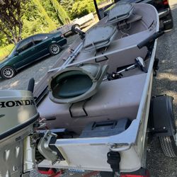 12ft Aluminum Smoker Craft Boat 