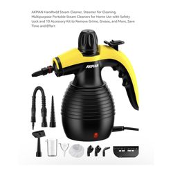 Brand new Handheld Steam Cleaner, Steamer for Cleaning, Multipurpose Portable Steam Cleaners for Home Use with Safety Lock and 10 Accessory Kit to Rem