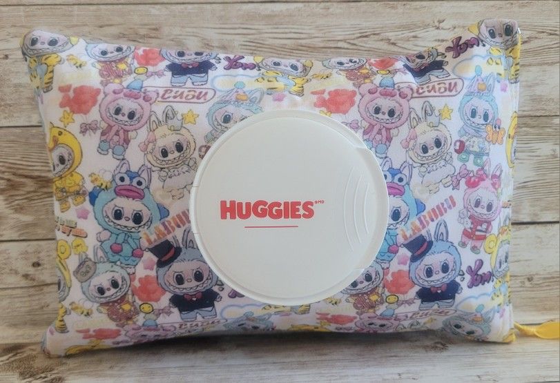 Labubu Huggies Wipes Cover