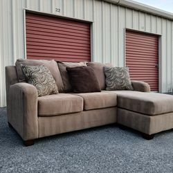 Peach Chaise Sofa By Ashley Furniture 
