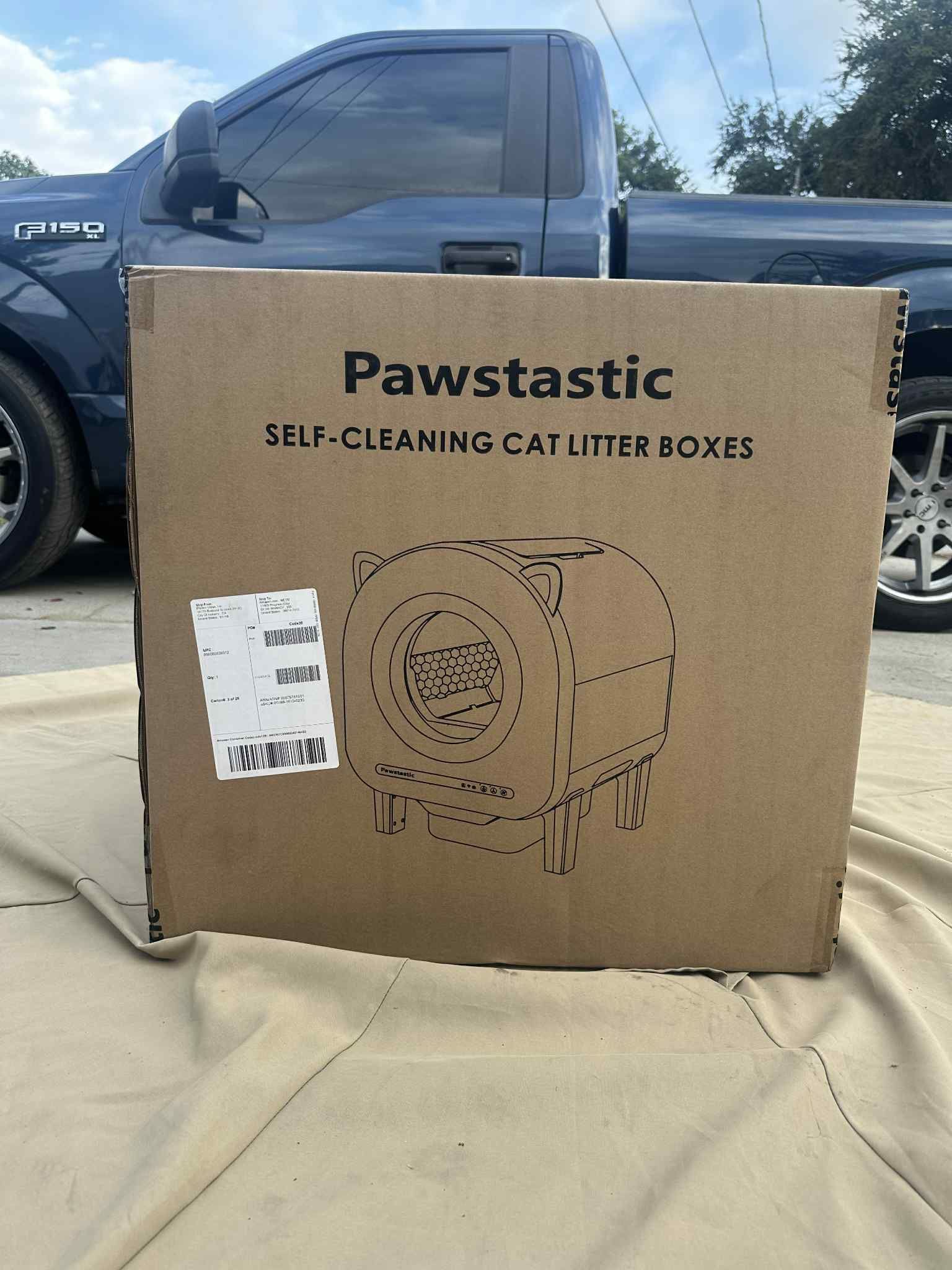 Pawstastic -Self Cleaning Cat Litter Boxes 🐱 Pawstastic - Cajas Para Limpiar arena para gatos con limpieza Automático