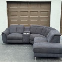 🛋️Sectional Couch/Sofa - Recliners - El dorado - Dark Blue - Delivery Available 🚛