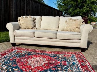 Raymour and Flanigan Sofa Including Throw Pillows and Delivery