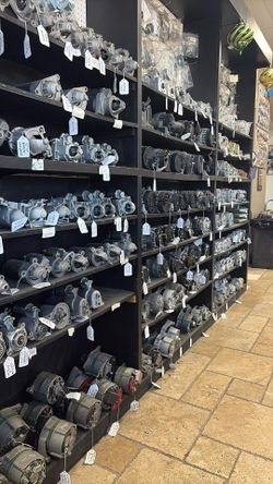 Starters alternators and batteries