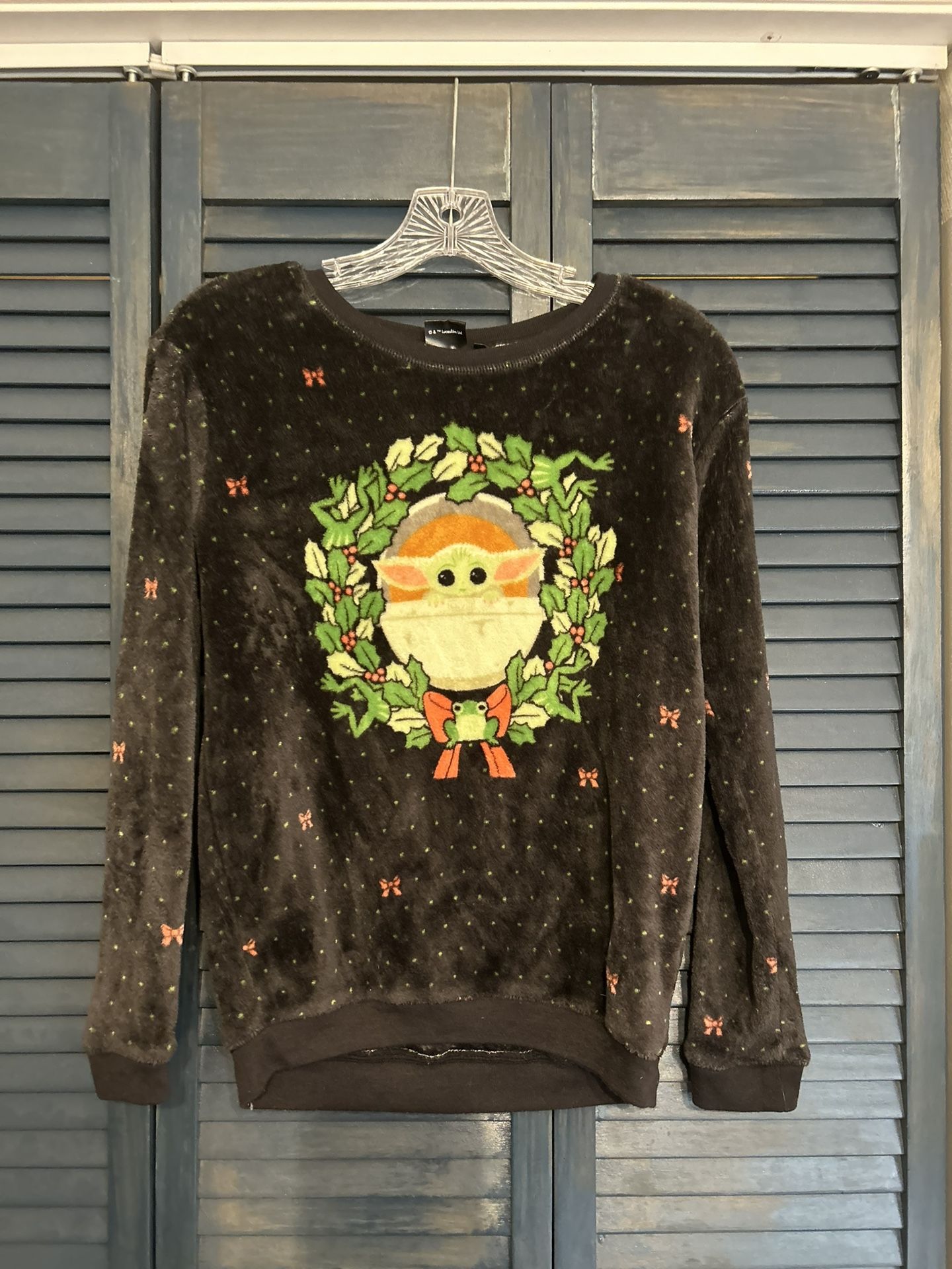 Grogu/Baby Yoda Star Wars holiday sweatshirt 