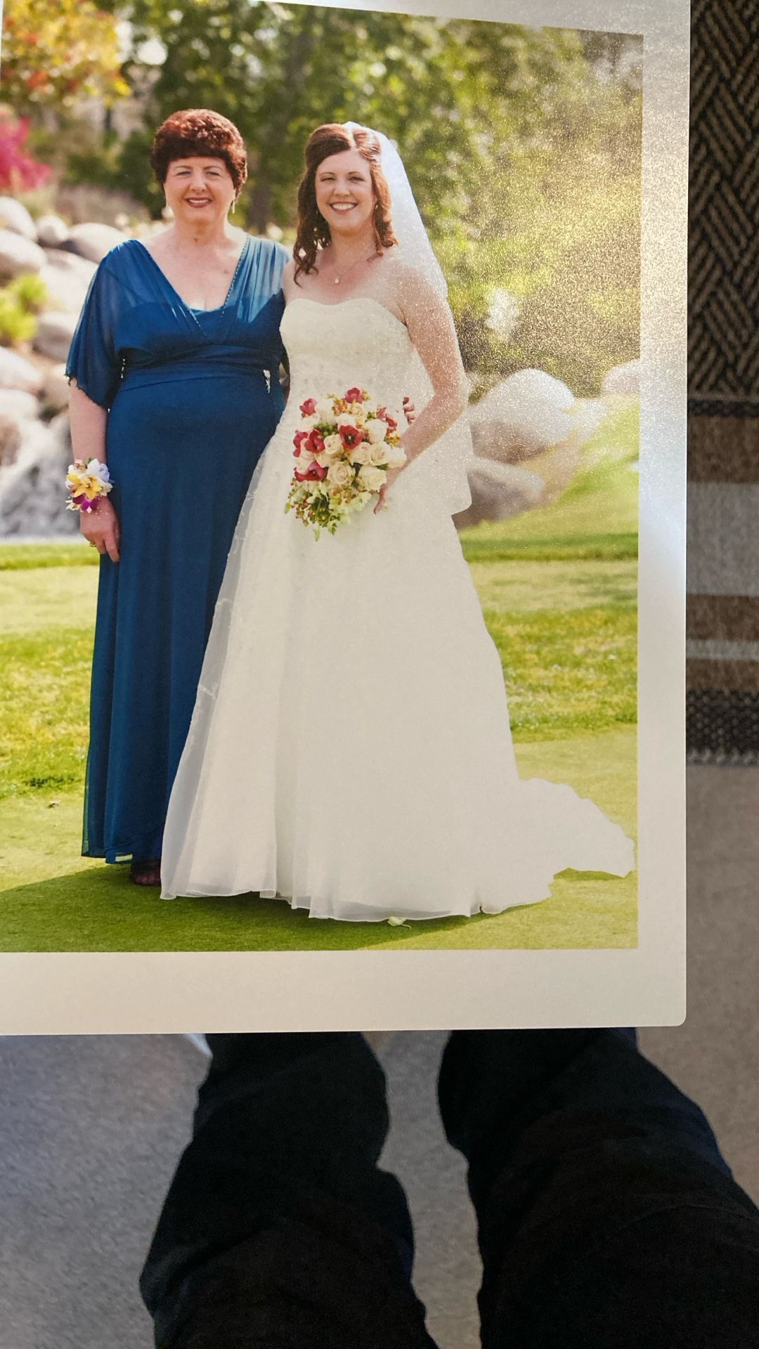 Oleg Cassini Wedding Dress & Veil