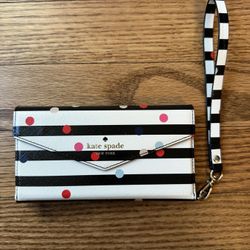 Kate Spade confetti Wristlet 