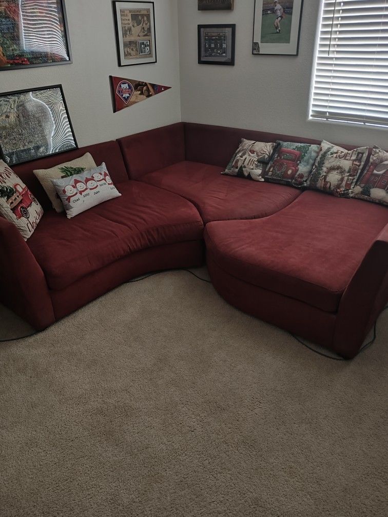 3 Piece Jigsaw Sectional Sofa