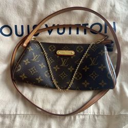 Louis Vuitton Monogram Eva 2 Way Shoulder Bag 