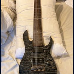 Ibanez RG9QM 9-string Guitar (Excellent Condition)
