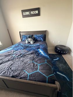 Bed and Dresser