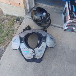 Shoulder PADS & Helmet 
