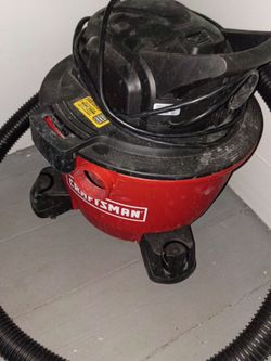 Craftsman shop vac 6 gallon 2.5 horse
