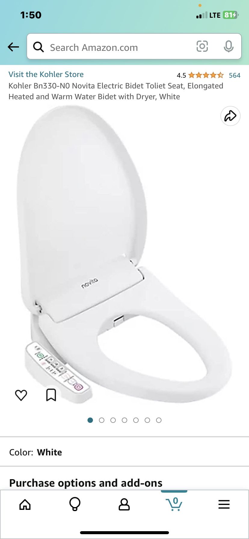 Novita (by Koehler) Bidet