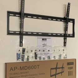 Brand New TV Wall Mount TV Bracket Tilt Adjustable TV Mount For 32 To 65 Inch TV 