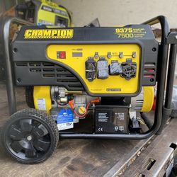 Champion 7500watt Generator 