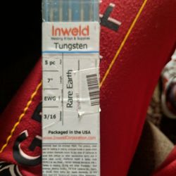 Inweld Welding Alloys Tungston 2 Packs