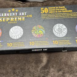 Sargent Art Supreme Series Assorted Art Pencils - 46/50 Count