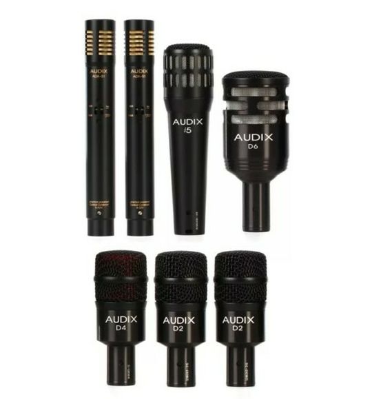 Audix DP7 7-piece Drum Microphone Package