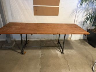 Wood Plank Table